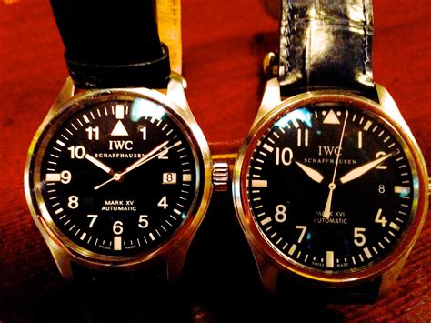 iwc xv vs xvi